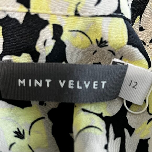 MINT VELVET Beth Print Shirt Dress Size 12 - Picture 9 of 9